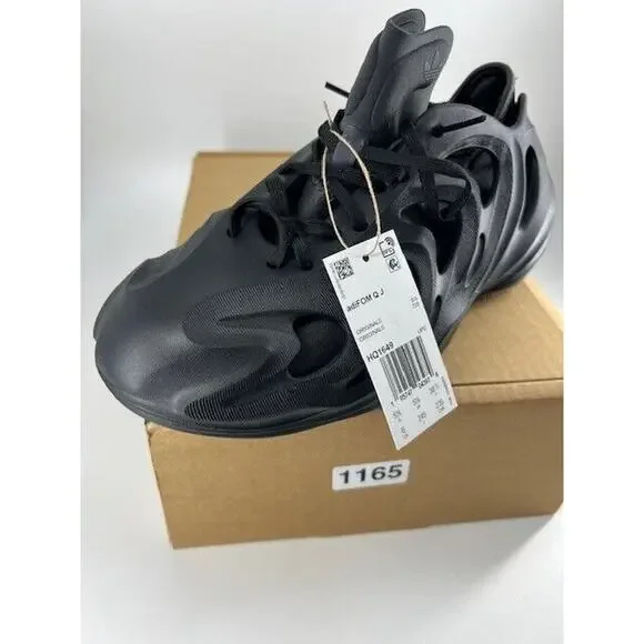 Adidas Originals adiFOM Q J Black Carbon Men’s Size 6 Women’s 8 HQ1649 Shoes NEW - Picture 6 of 6